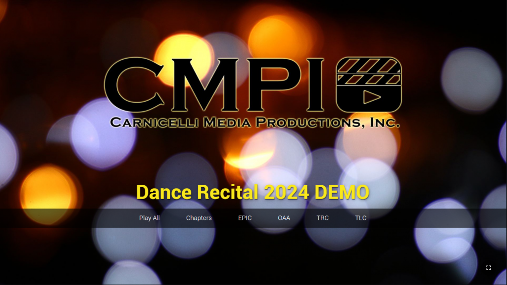 Online video delivery for dance studios